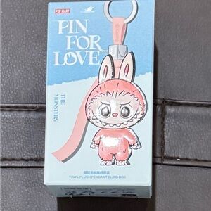 POP MART THE MONSTERS Pin for Love -Vinyl Plush Pendant Blind Box - Authentic